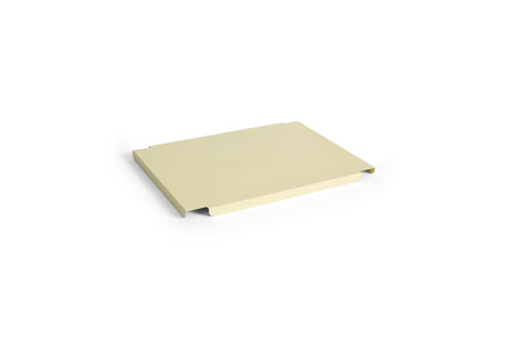 Colour crate metal låg, medium fra Hay - Light yellow - Jacobsen Plus