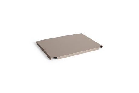 Colour crate metal låg, medium fra Hay - Warm grey - Jacobsen Plus