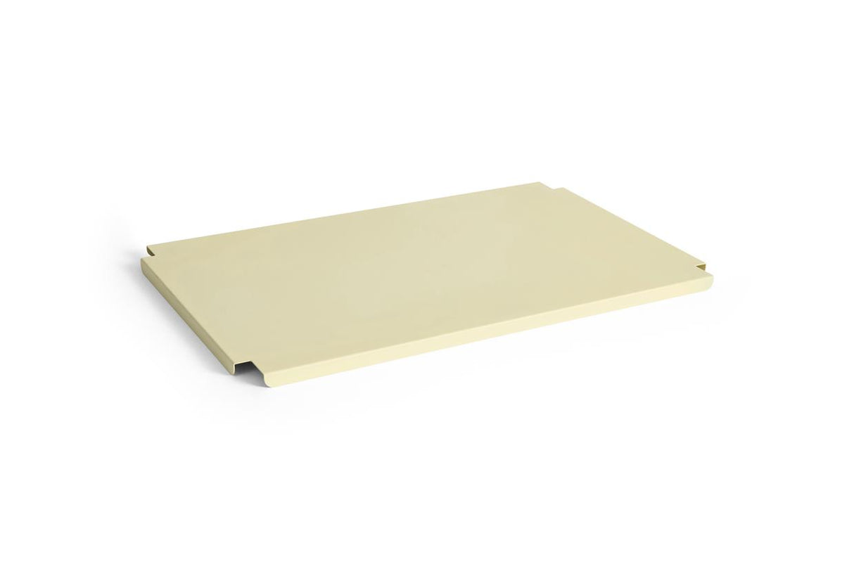 Colour crate metal låg, large fra Hay - Light yellow - Jacobsen Plus