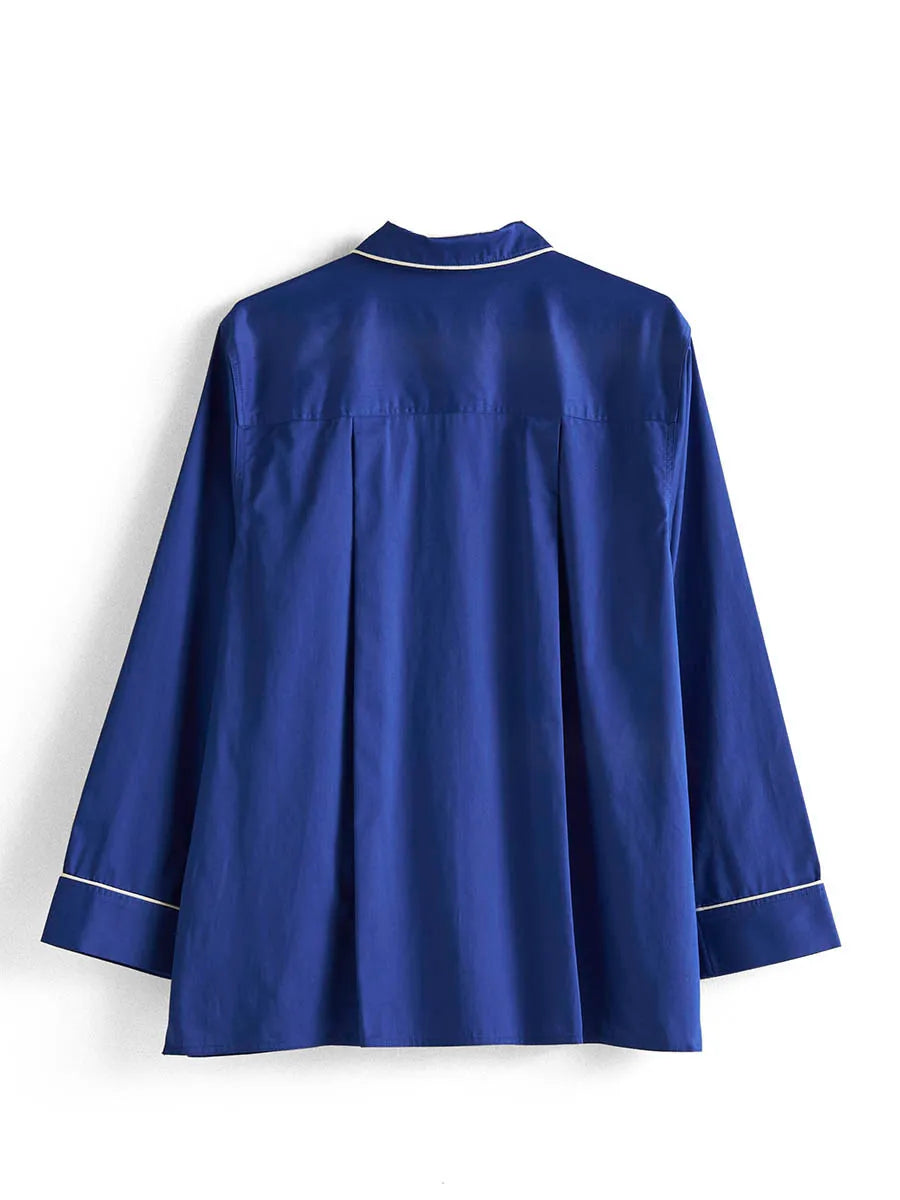 Outline Pyjama L/S Shirt fra Hay