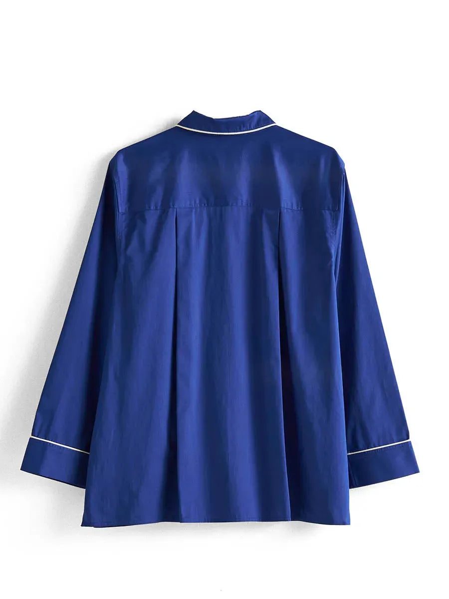 Outline Pyjama L/S Shirt fra Hay