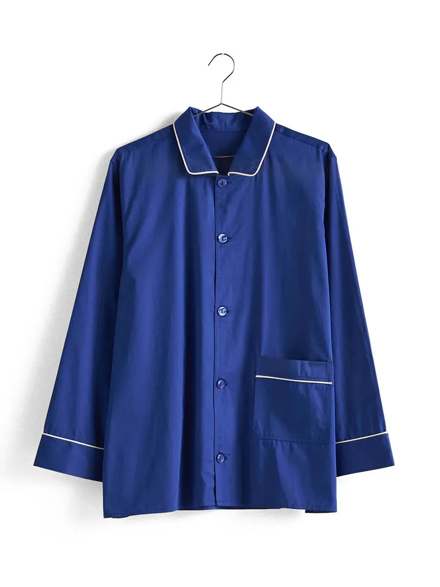 Outline Pyjama L/S Shirt fra Hay - Vivid blue / XS-S - Jacobsen Plus