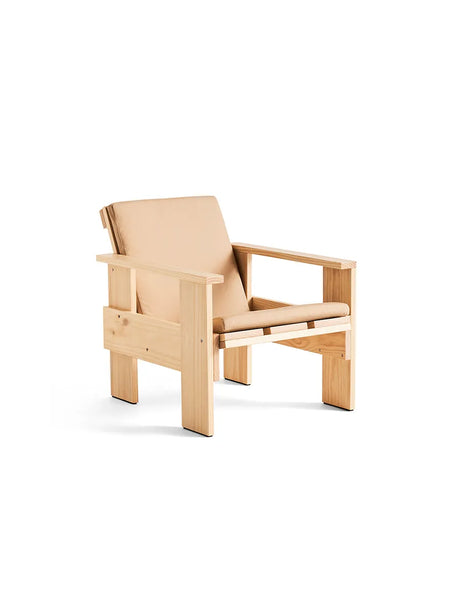 Foldbar sædehynde til Crate Loungechair, Beige fra Hay - 3 - Jacobsen Plus