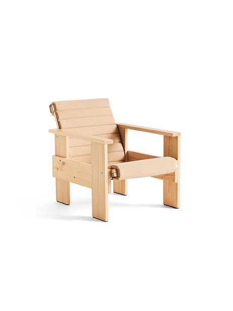 Quilted sædehynde til Crate Loungechair, Beige fra Hay - 4 - Jacobsen Plus