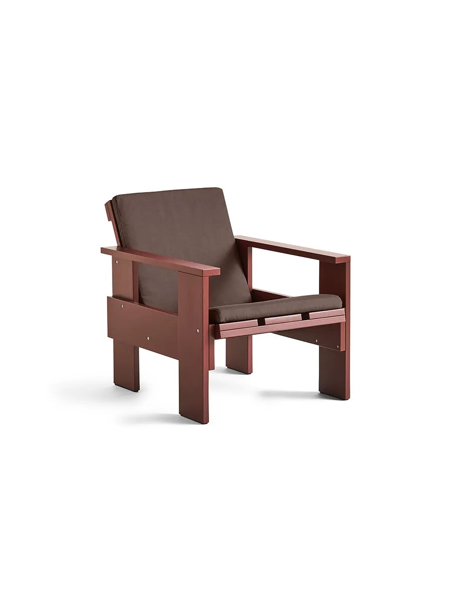 Foldbar sædehynde til Crate Loungechair, Iron Red fra Hay