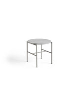 Rebar Side Table Ø45 fra Hay - Fossil Grey / Grey Marble - Jacobsen Plus