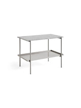 Rebar Side Table L75 fra Hay - Fossil Grey / Grey Marble - Jacobsen Plus