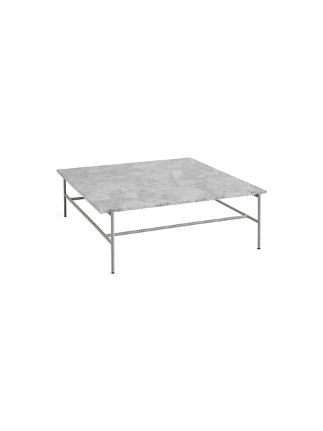 Rebar Coffee Table L100 fra Hay - Fossil Grey / Grey Marble - Jacobsen Plus