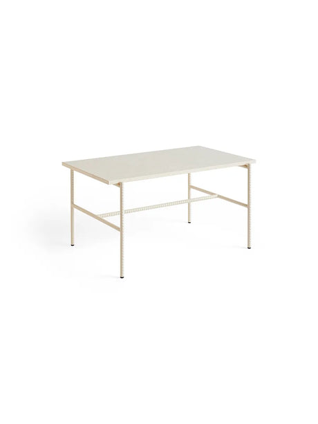 Rebar Coffee Table fra Hay - Alabaster / Beige Marble - Jacobsen Plus
