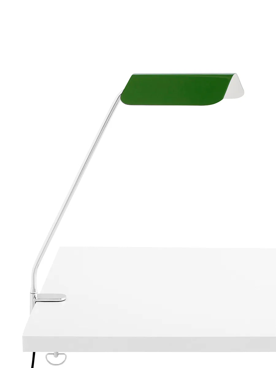 Apex Desk Clip Lamp fra Hay