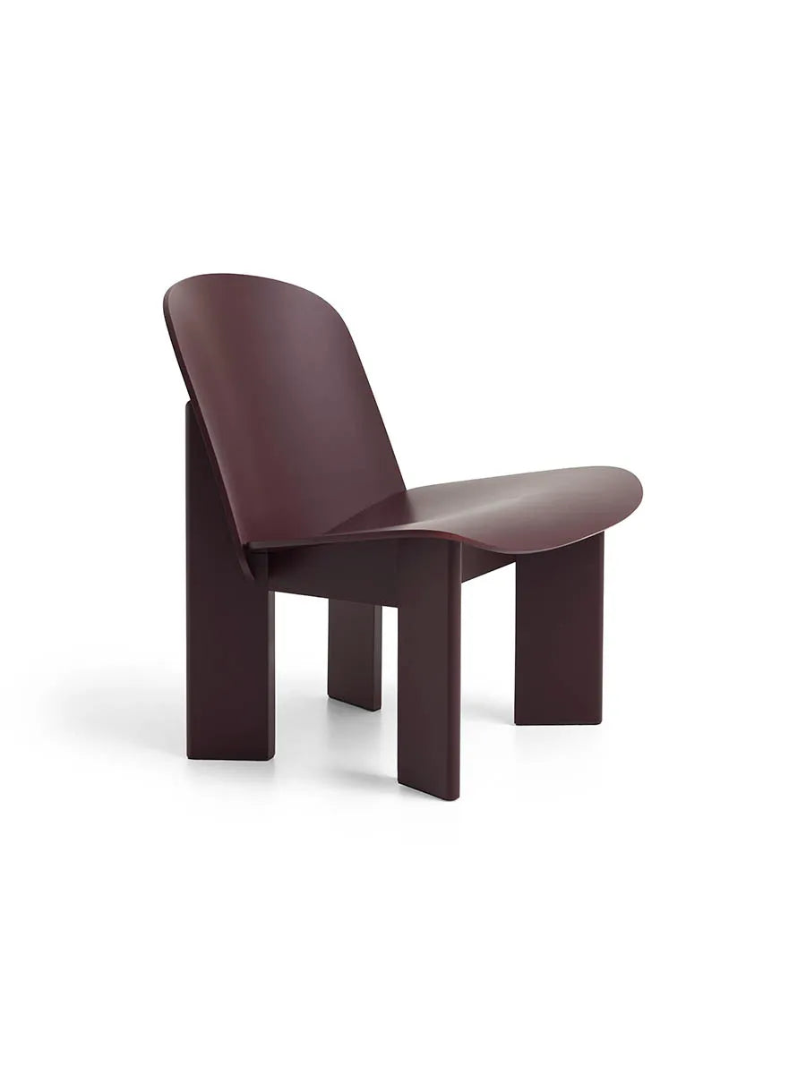 Chisel Lounge Chair u/polstring fra Hay