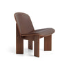 Lakeret valnød - Sense Dark Brown Læder
