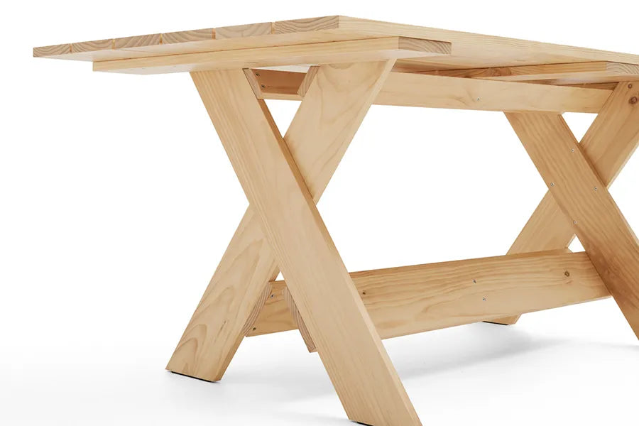 Crate Dining Table, 180x89 fra Hay