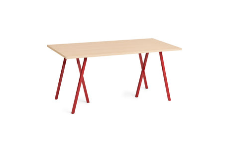 Loop Stand Table, 160 cm fra Hay - Lakeret eg / Maroon Red - Jacobsen Plus