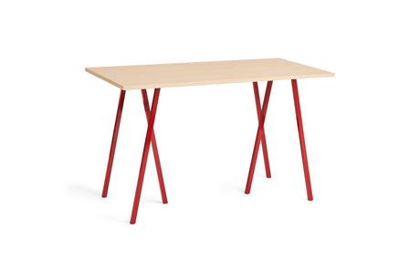 Loop Stand High Table, 160 cm fra Hay - Lakeret eg / Maroon Red - Jacobsen Plus