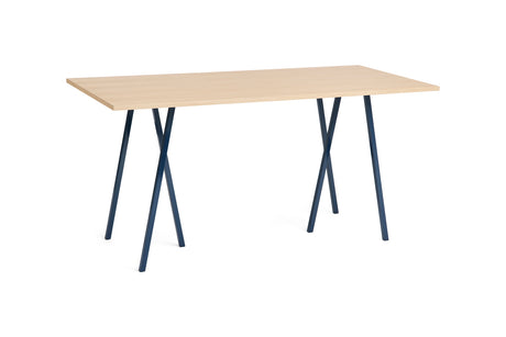 Loop Stand High Table, 200 cm fra Hay - Lakeret eg / Deep Blue - Jacobsen Plus