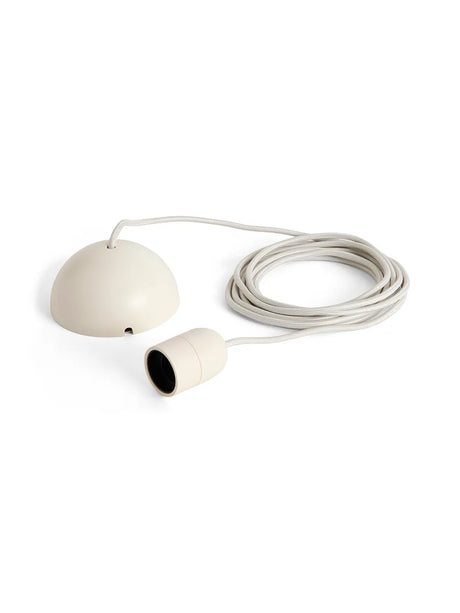 Common Pendant Cord Set fra Hay - Clay White - Jacobsen Plus