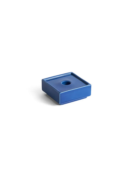 Mattone Candleholder, small fra Hay - Blue - Jacobsen Plus