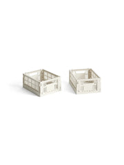 Colour Crate Mini 2 Stk., off white fra Hay