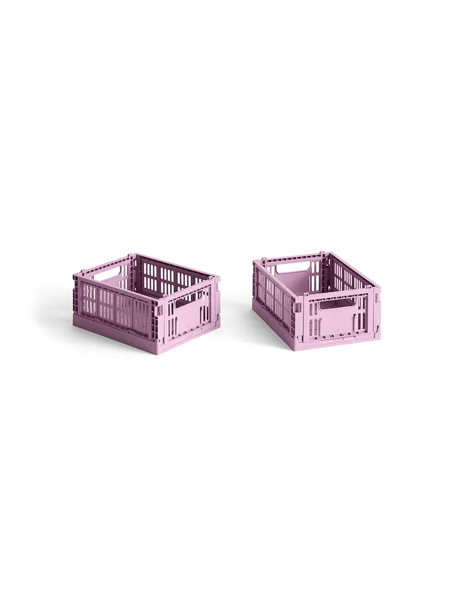 Colour Crate Mini 2 Stk., dusty rose fra Hay