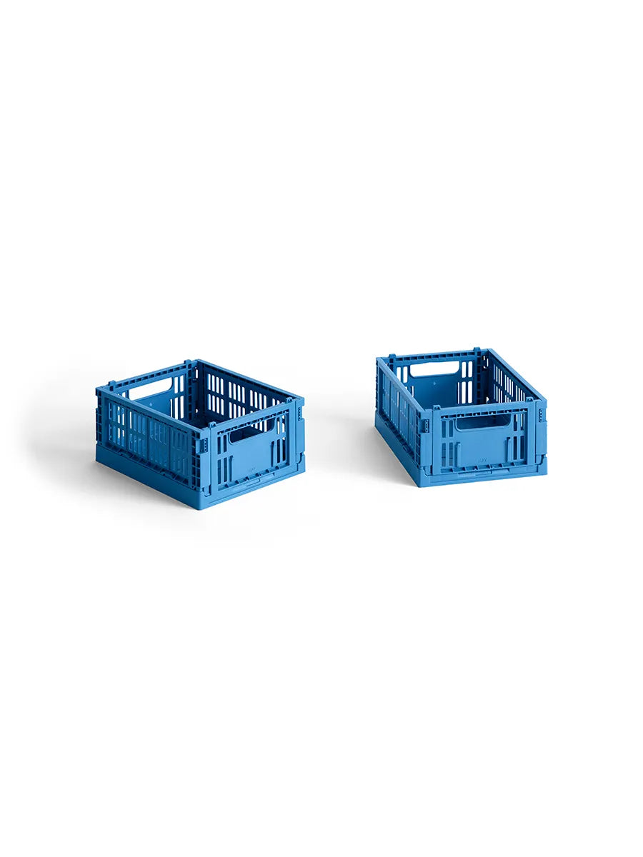 Colour Crate Mini 2 Stk., electric blue fra Hay