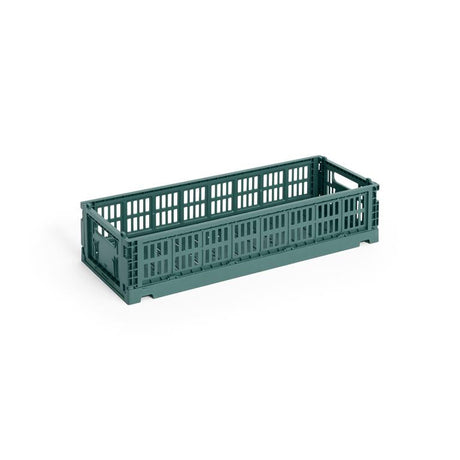 Colour Crate Mini Oblong, Dark green fra Hay - 1 - Jacobsen Plus