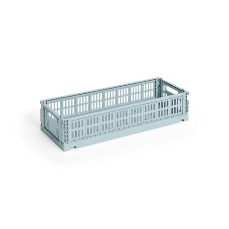 Colour Crate Mini Oblong, Dusty blue fra Hay - 1 - Jacobsen Plus