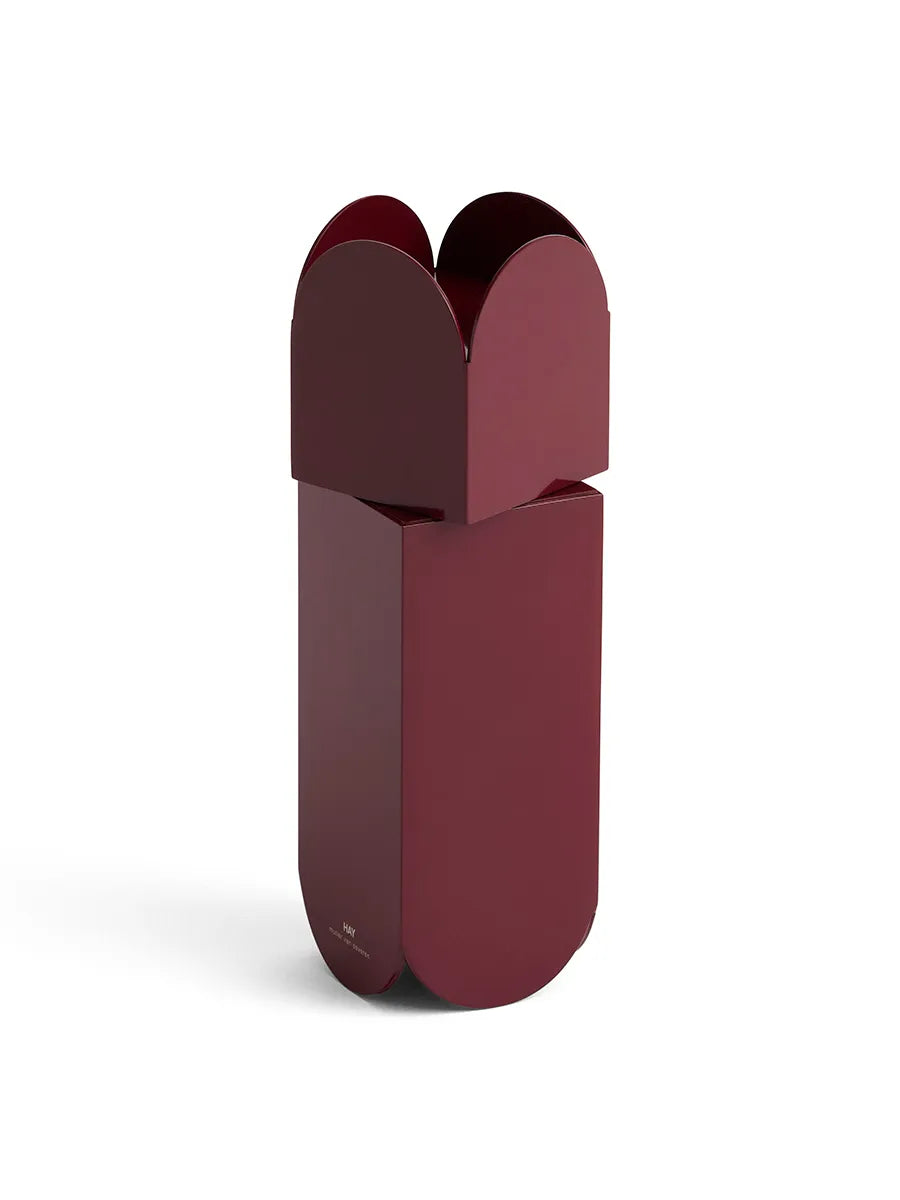 Arcs Salt & Pepper Grinder fra Hay - Burgundy - Jacobsen Plus