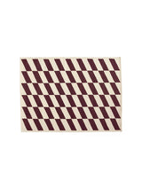 Shift Kelim Rug, 170 x 240 cm fra Hay - Burgundy - Jacobsen Plus