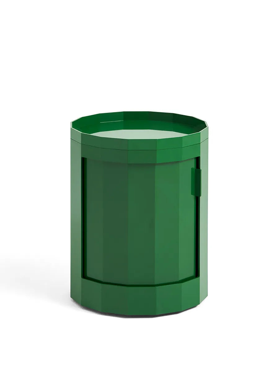 Facet Cabinet Incl. Feet And Castors, low fra Hay - Spinach Green - Jacobsen Plus