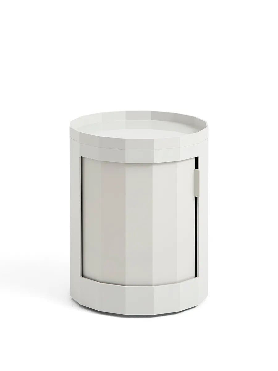 Facet Cabinet Incl. Feet And Castors, low fra Hay - Misty Grey - Jacobsen Plus