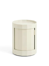 Facet Cabinet Incl. Feet And Castors, low fra Hay - Eggshell - Jacobsen Plus