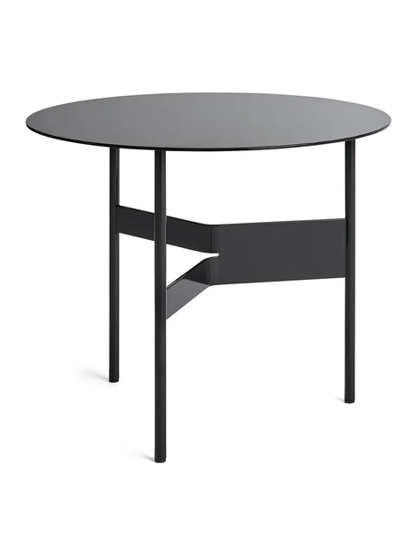Shim Coffee Table, Ø 54 cm fra Hay - Black - Jacobsen Plus