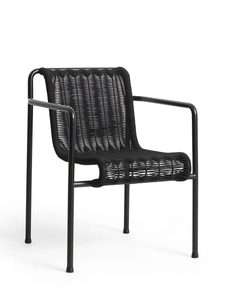 Palissade Cord Dining Armchair fra Hay - Anthracite - Jacobsen Plus