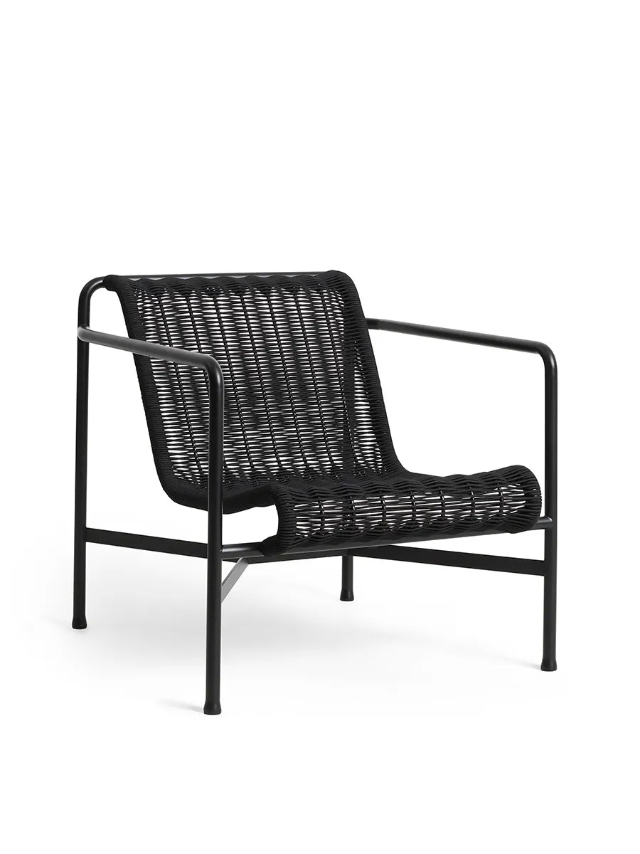 Palissade Cord Lounge Chair Low fra Hay