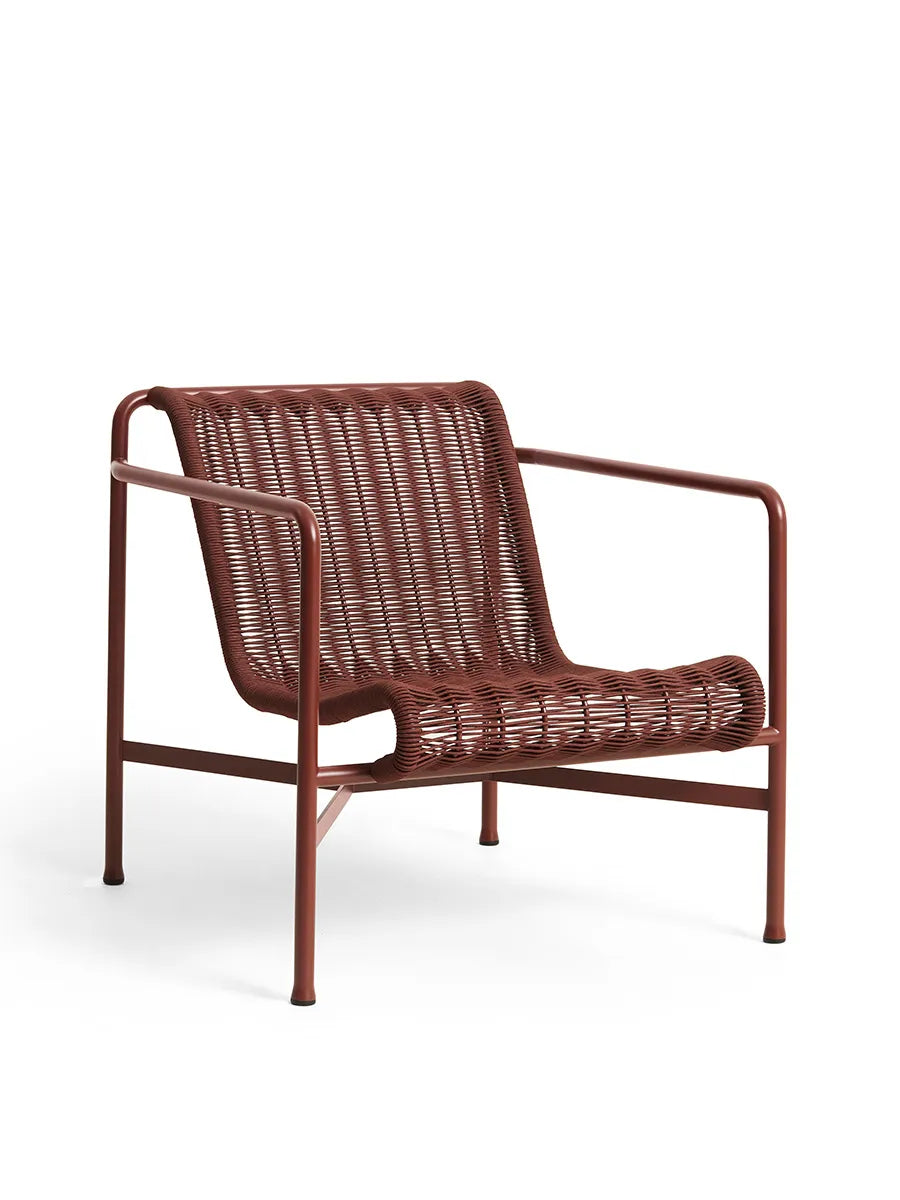 Palissade Cord Lounge Chair Low fra Hay