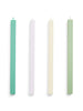 Square Candle 4 Stk., fresh fra Hay