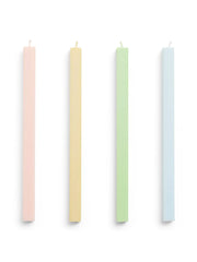 Square Candle 4 Stk., pastel fra Hay