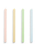 Square Candle 4 Stk., pastel fra Hay