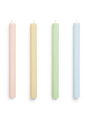 Hexagon Candle 4 Stk., pastel fra Hay