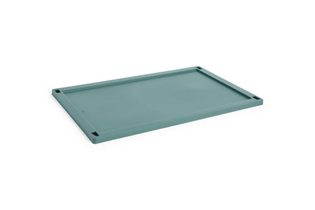 Colour crate låg, Large fra Hay - Dark green - Jacobsen Plus