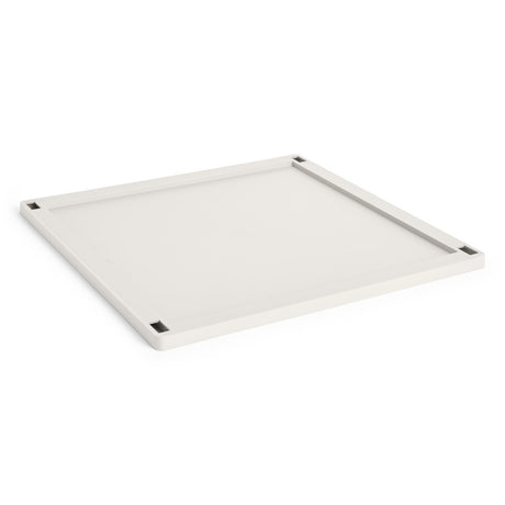 Colour crate låg, Medium Square/Cube fra Hay - Off-white - Jacobsen Plus