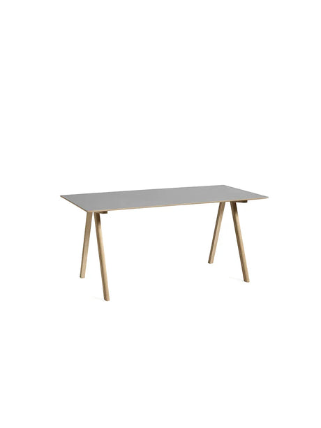 CPH10 Skrivebord, 160 cm fra Hay - Sortlakeret eg / Sortlakeret eg - Jacobsen Plus