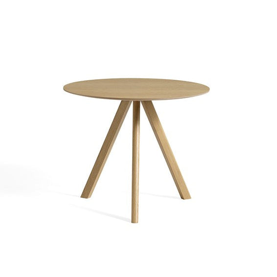 Copenhague CPH20 Bord, Ø90 cm fra Hay - Eg / Egefinér - Jacobsen Plus