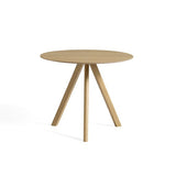 Copenhague CPH20 Bord, Ø90 cm fra Hay - Eg / Egefinér - Jacobsen Plus