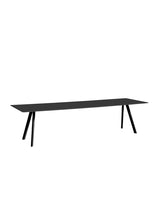 CPH30 bord, 300 cm fra Hay - Sortlakeret eg / Sortlakeret eg / L: 300 x B: 90 x H: 74 cm - Jacobsen Plus