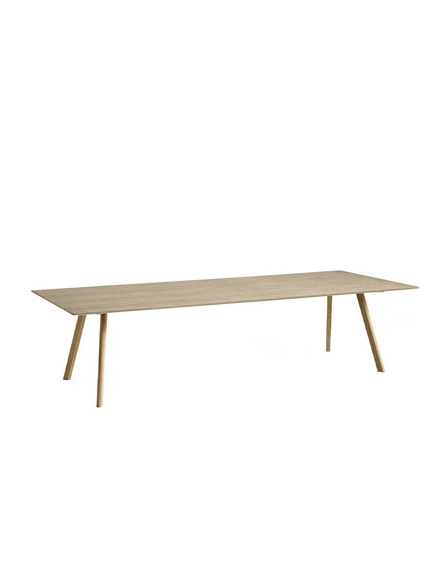 CPH30 bord, 300 cm fra Hay - Lakeret eg / Lakeret eg / L: 300 x B: 120 x H: 74 cm - Jacobsen Plus