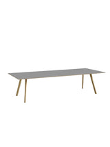 CPH30 bord, 300 cm fra Hay - Grå linoleum / Lakeret eg / L: 300 x B: 120 x H: 74 cm - Jacobsen Plus