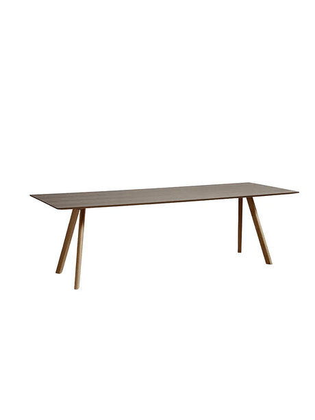 CPH30 bord, 250 cm fra Hay - Sortlakeret eg / Sortlakeret eg / L: 250 x B: 90 x H: 74 cm - Jacobsen Plus