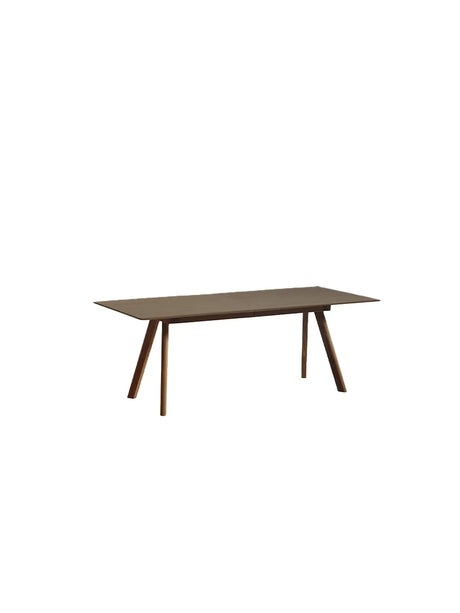 CPH30 Udtræksbord fra Hay - Sortlakeret eg / Sortlakeret eg / L: 160-310 x B: 80 x H: 74 cm - Jacobsen Plus